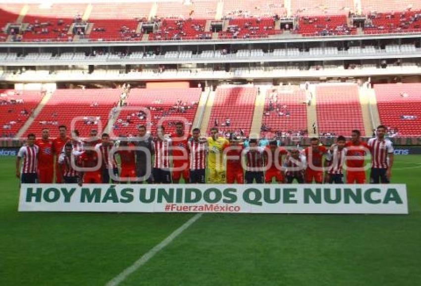 FÚTBOL . CHIVAS VS LOBOS BUAP