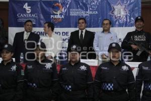 FIRMA CANIRAC . POLICÍA AUXILIAR