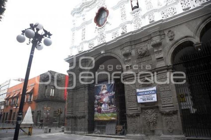 APUNTALAMIENTO IGLESIA DE LA COMPAÑIA