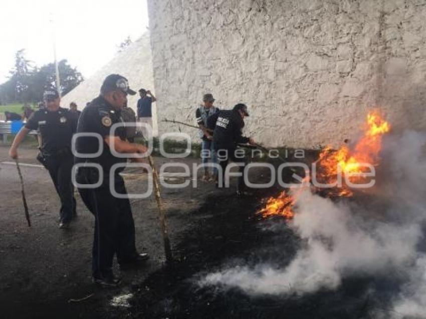 BLOQUEO AUTOPISTA