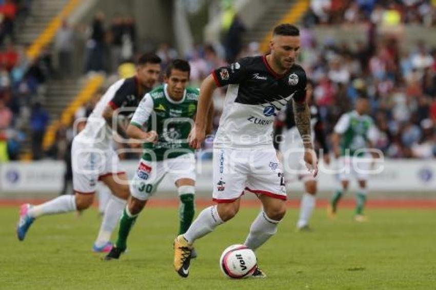 FÚTBOL . LOBOS BUAP VS LEÓN