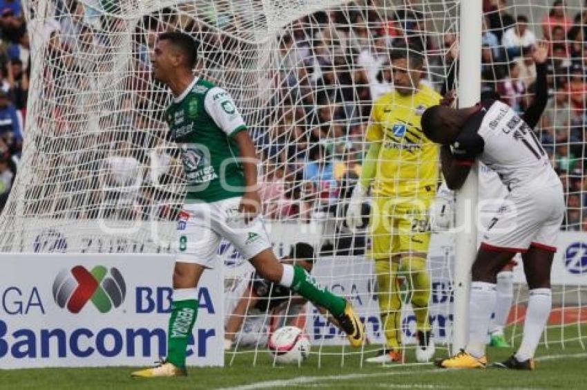 FÚTBOL . LOBOS BUAP VS LEÓN