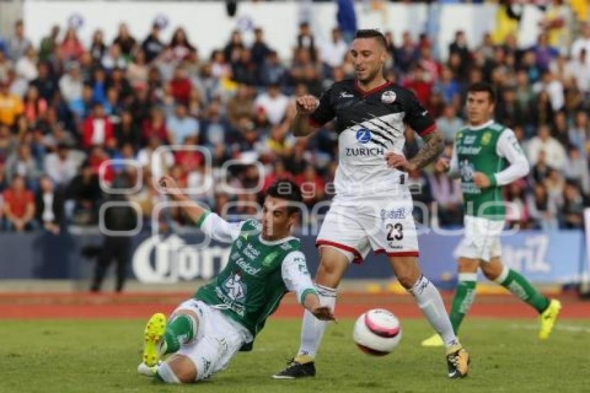 FÚTBOL . LOBOS BUAP VS LEÓN