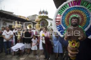 FERIA DE CUETZALAN . PROCESIÓN DE LAS CERAS