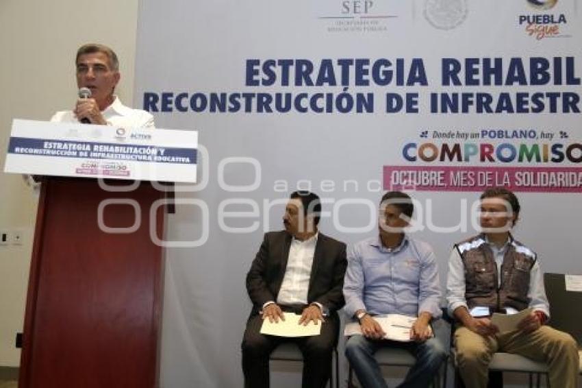 PROGRAMA RECONSTRUCCIÓN ESCUELAS