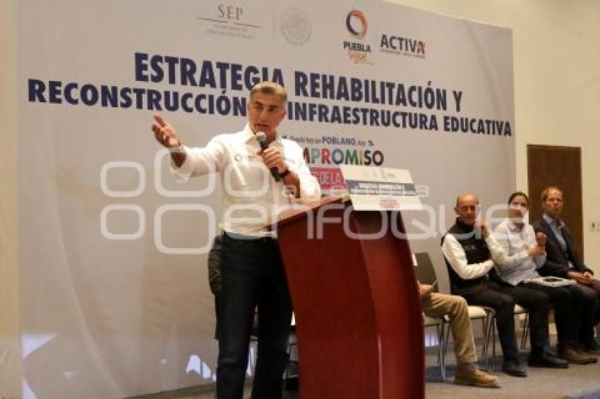 PROGRAMA RECONSTRUCCIÓN ESCUELAS