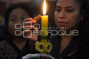 FERIA DE CUETZALAN . PROCESIÓN DE LAS CERAS