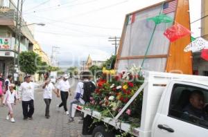 ANTORCHA GUADALUPANA . TEHUACÁN