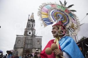 FERIA DE CUETZALAN . PROCESIÓN DE LAS CERAS