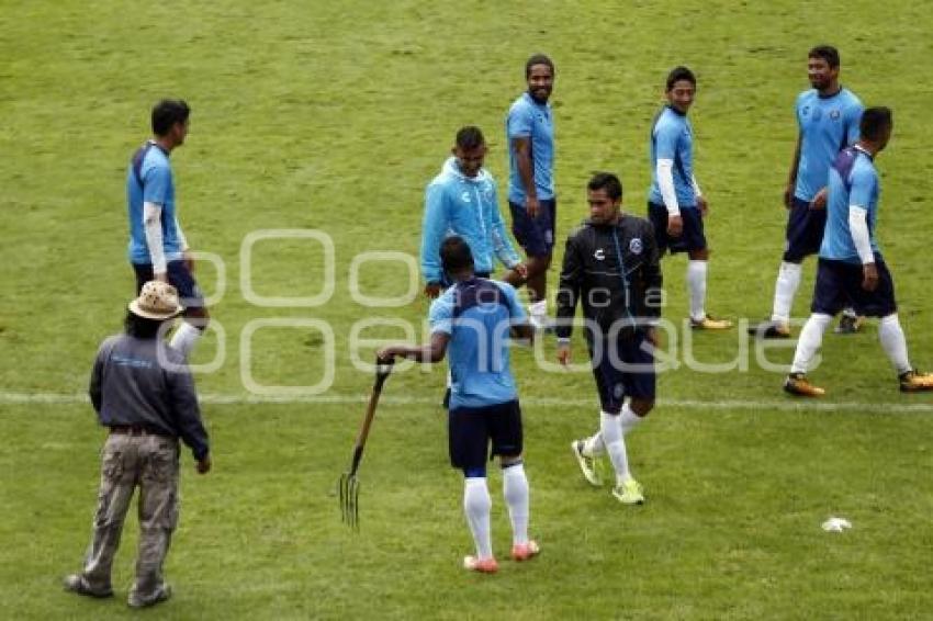 CLUB PUEBLA . ENTRENAMIENTO