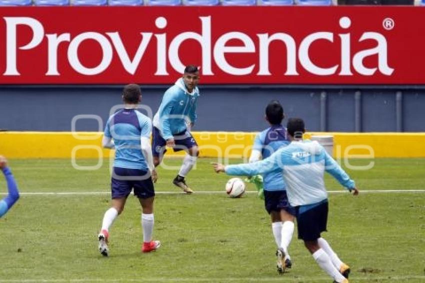 CLUB PUEBLA . ENTRENAMIENTO