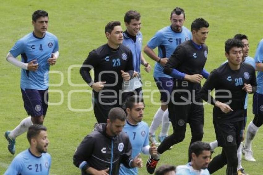 CLUB PUEBLA . ENTRENAMIENTO