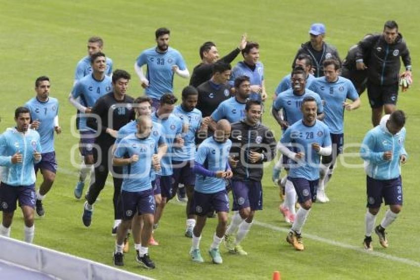 CLUB PUEBLA . ENTRENAMIENTO