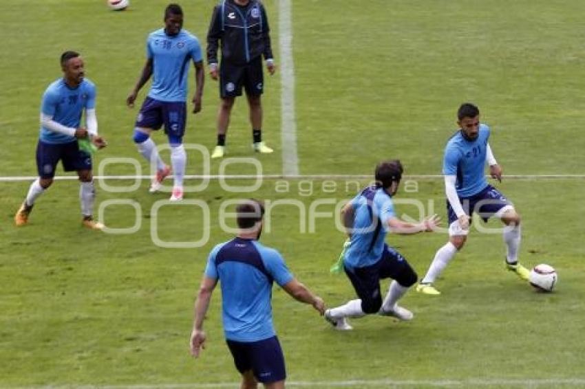 CLUB PUEBLA . ENTRENAMIENTO