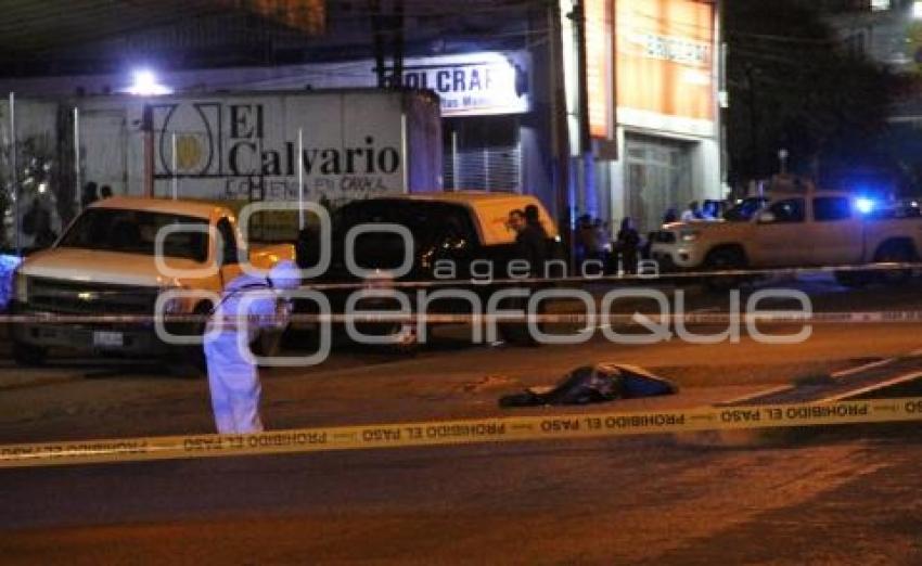 HOMICIDIO . TEHUACÁN