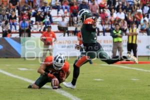 FÚTBOL AMERICANO . AZTECAS VS BORREGOS