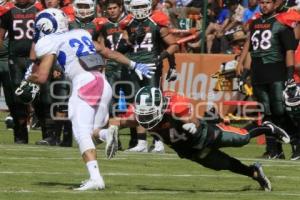 FÚTBOL AMERICANO . AZTECAS VS BORREGOS