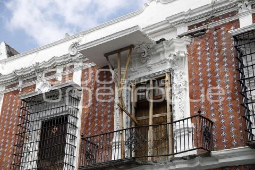 APUNTALAMIENTO EDIFICIOS CENTRO HISTORICO