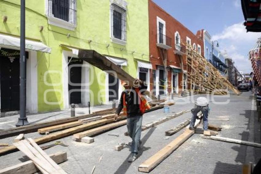 APUNTALAMIENTO EDIFICIOS CENTRO HISTORICO