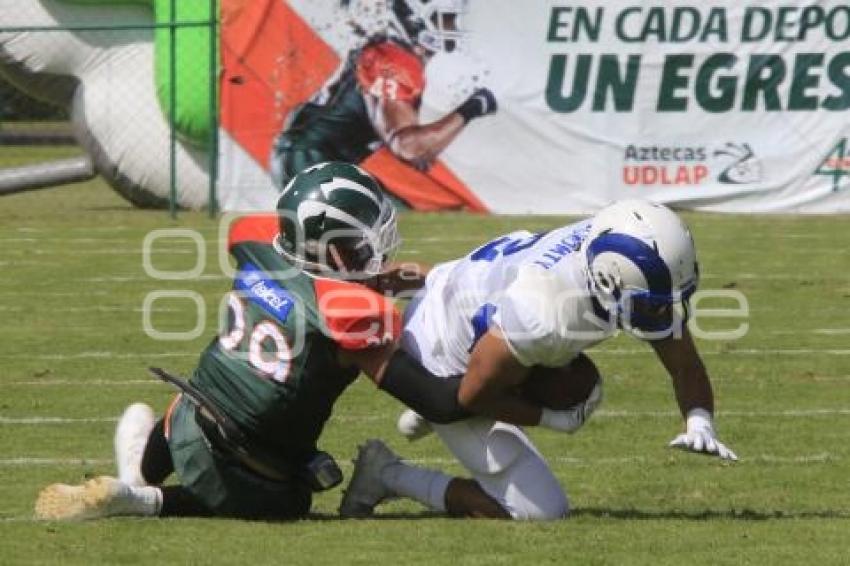 FÚTBOL AMERICANO . AZTECAS VS BORREGOS