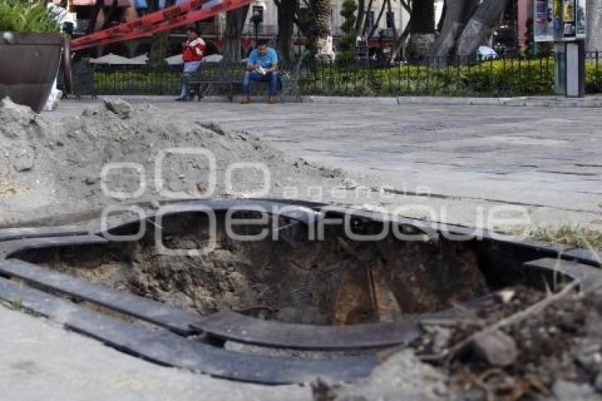 PARQUES Y JARDINES . ZÓCALO