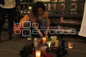 PROTESTA DE FOTOPERIODISTAS
