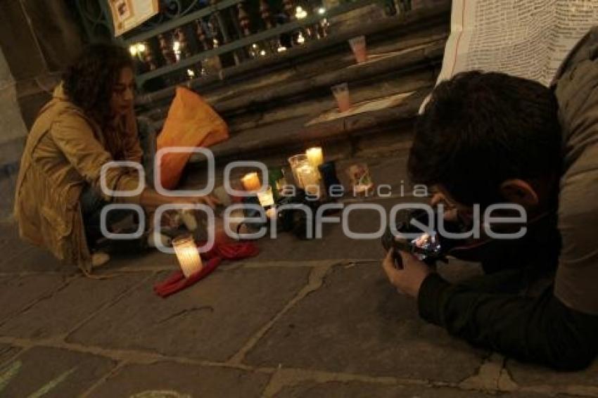 PROTESTA DE FOTOPERIODISTAS