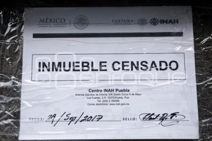 CENSO INMUEBLES HISTÓRICOS