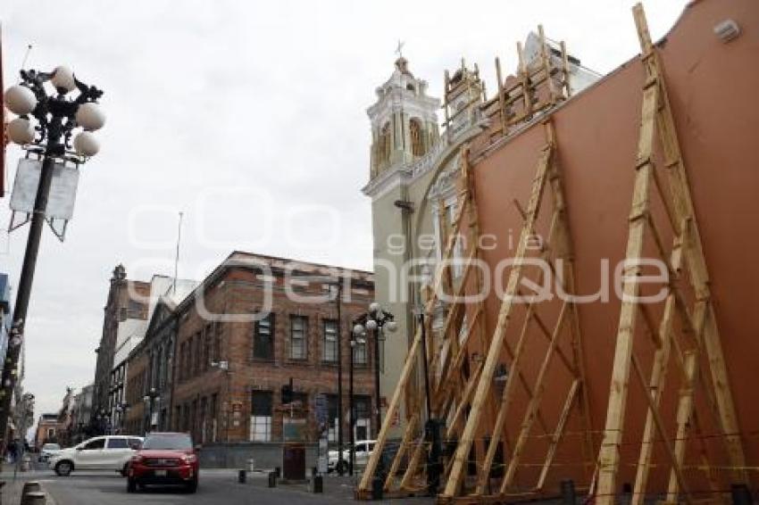 RIESGO DERRUMBE IGLESIA