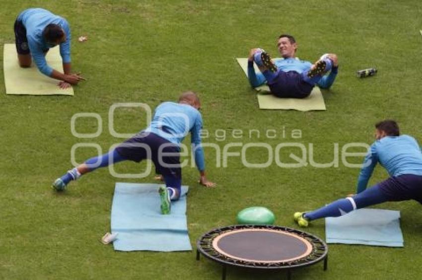 CLUB PUEBLA . ENTRENAMIENTO