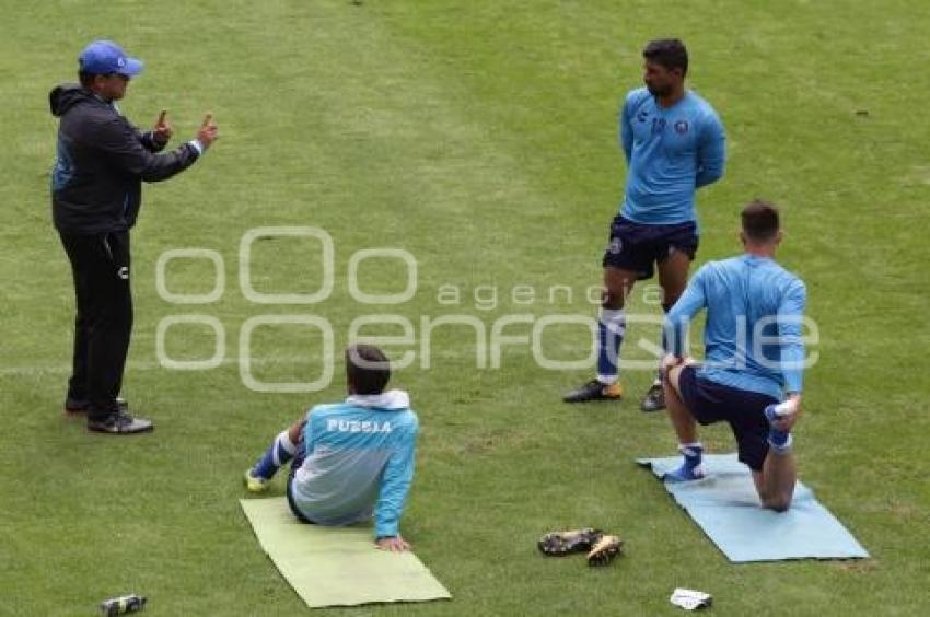 CLUB PUEBLA . ENTRENAMIENTO