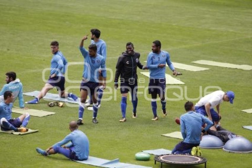 CLUB PUEBLA . ENTRENAMIENTO