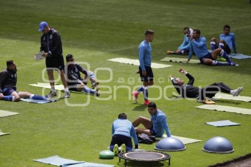 CLUB PUEBLA . ENTRENAMIENTO