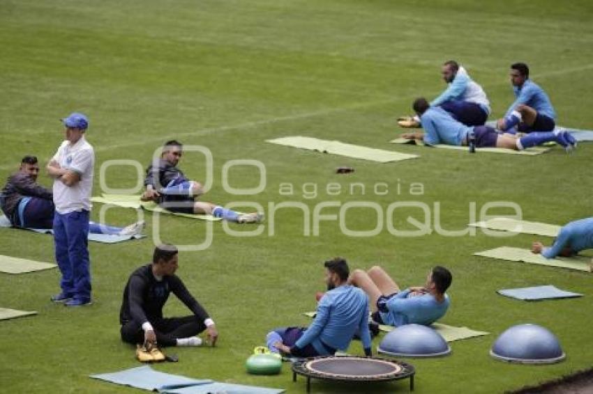 CLUB PUEBLA . ENTRENAMIENTO