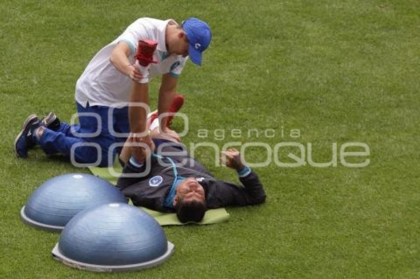 CLUB PUEBLA . ENTRENAMIENTO