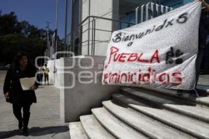 MANIFESTACIÓN CONTRA FEMINICIDIOS