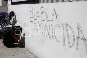 MANIFESTACIÓN CONTRA FEMINICIDIOS