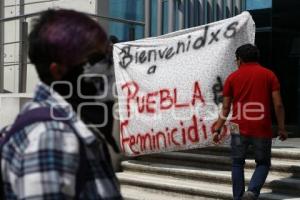 MANIFESTACIÓN CONTRA FEMINICIDIOS