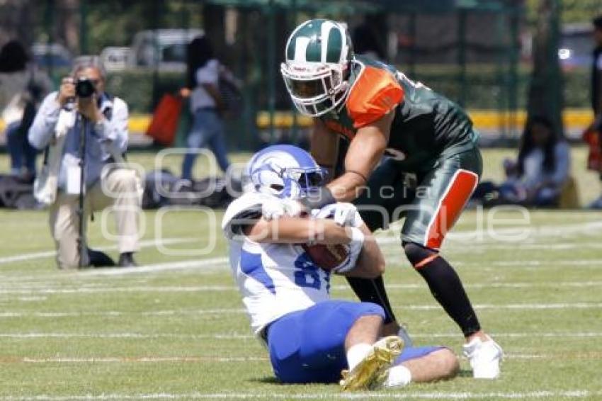 FUTBOL AMERICANO AZTECAS VS BORREGOS MÉXICO