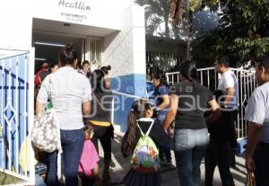 REINICIO CLASES . ACATLÁN