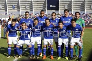 FÚTBOL . LOBOS BUAP VS CRUZ AZUL