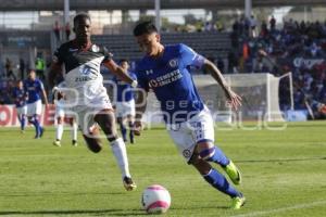 FÚTBOL . LOBOS BUAP VS CRUZ AZUL