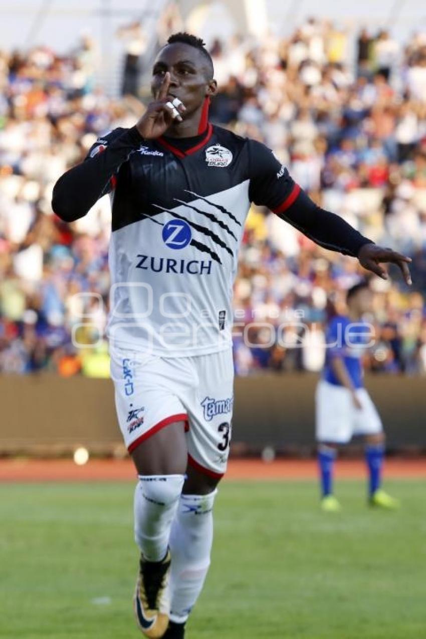FÚTBOL . LOBOS BUAP VS CRUZ AZUL