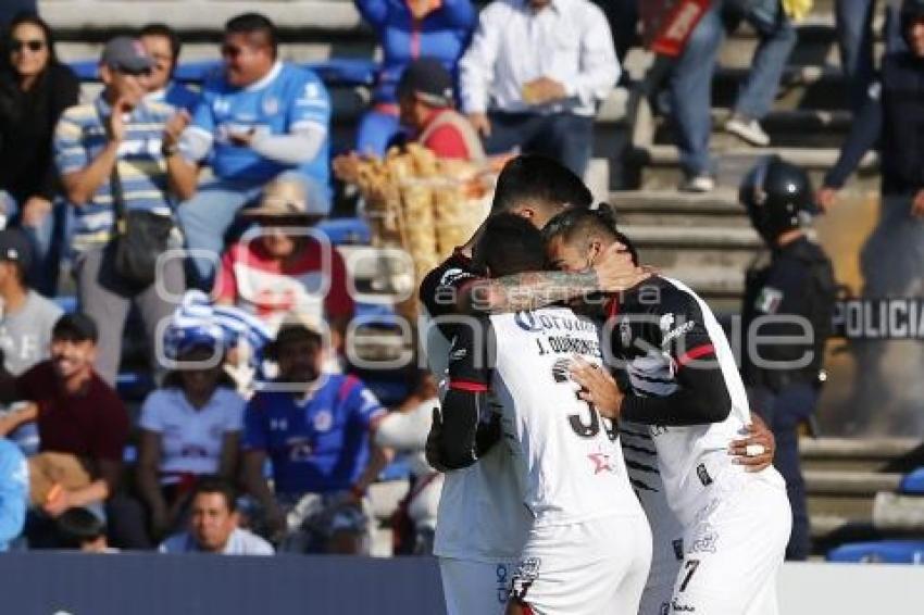 FÚTBOL . LOBOS BUAP VS CRUZ AZUL