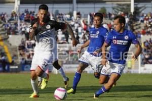 FÚTBOL . LOBOS BUAP VS CRUZ AZUL