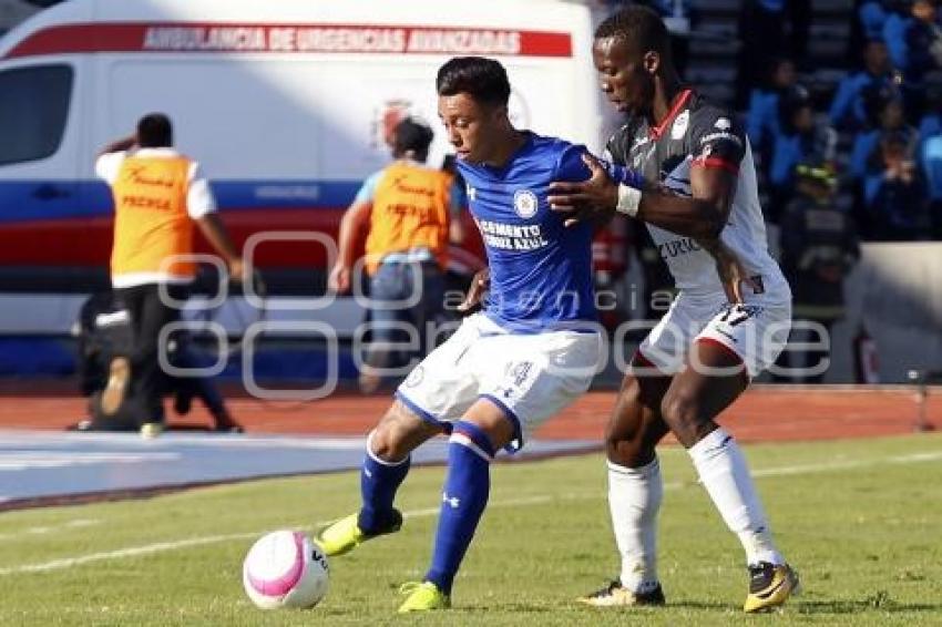FÚTBOL . LOBOS BUAP VS CRUZ AZUL