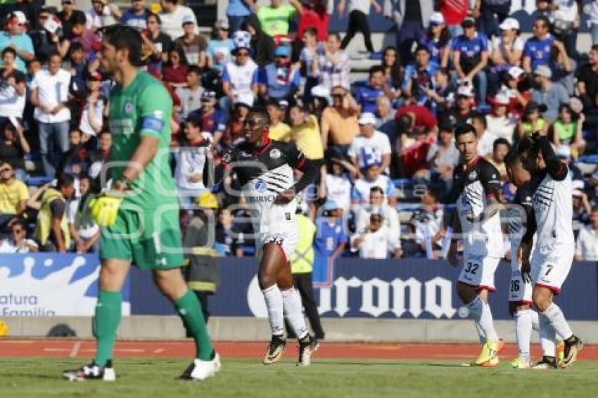 FÚTBOL . LOBOS BUAP VS CRUZ AZUL
