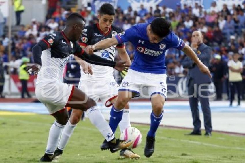 FÚTBOL . LOBOS BUAP VS CRUZ AZUL
