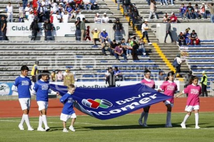 FÚTBOL . LOBOS BUAP VS CRUZ AZUL