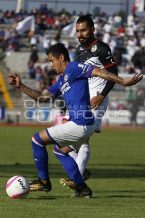 FÚTBOL . LOBOS BUAP VS CRUZ AZUL